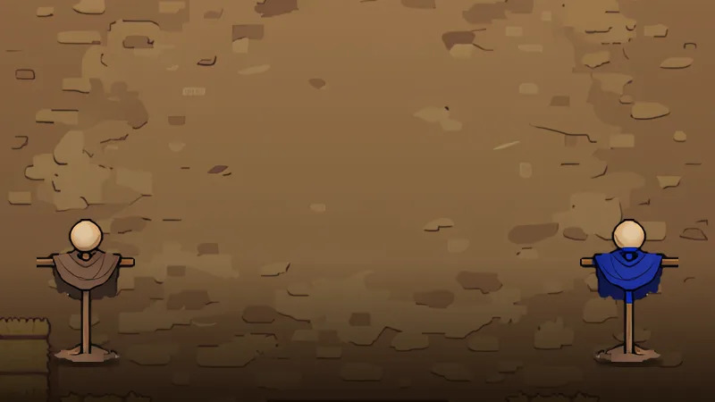 Two players facing off in the Proving Grounds